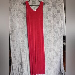 Coldwater Creek Red Maxi Dress